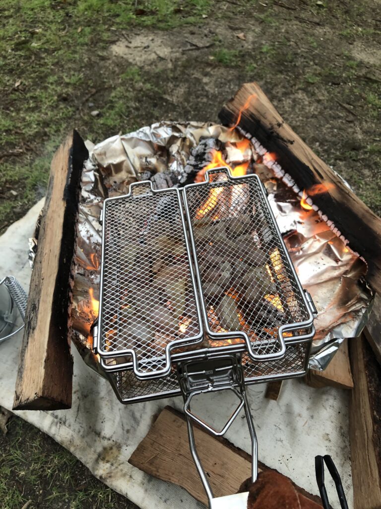 ロゴス バーベキュー BBQ 調理アイテム LOGOS 炭火もも焼き器 81062150